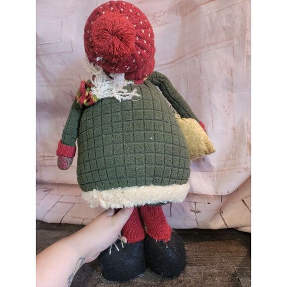 Plush snowman sweater xmas figure happy - Picture 5 of 6